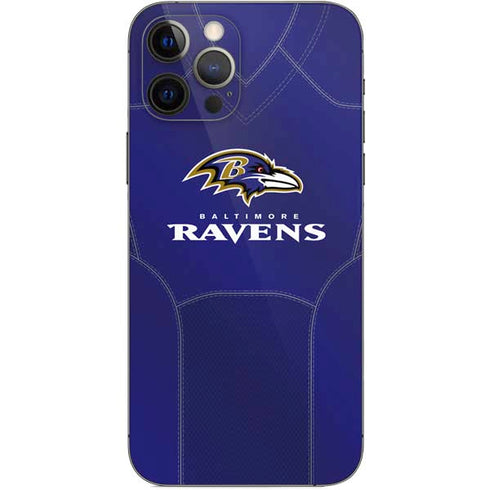 NFL Baltimore Ravens Team Jersey iPhone 12 Pro Skin